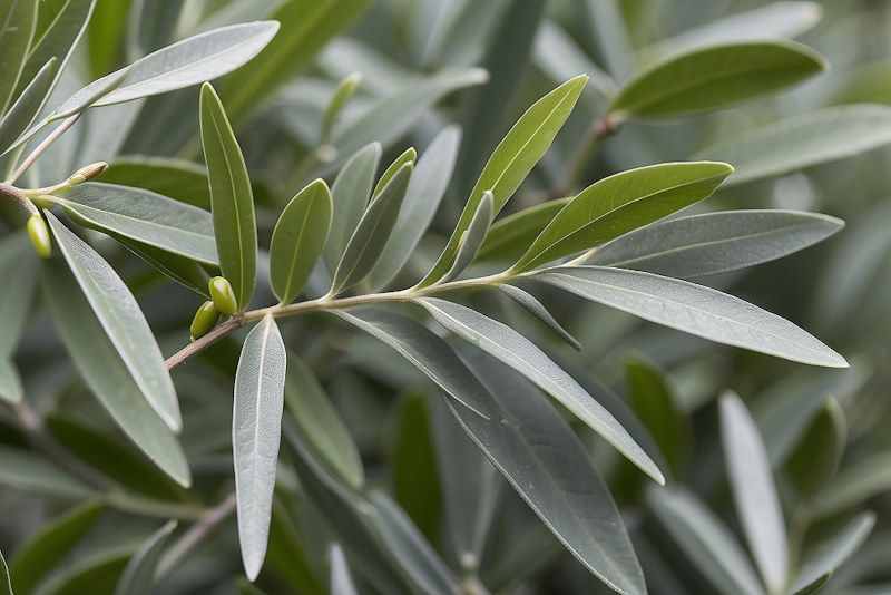 Las hojas de olivo, un subproducto común de la producción de aceite, se han utilizado tradicionalmente en la alimentación animal, especialmente en regiones mediterráneas como España
